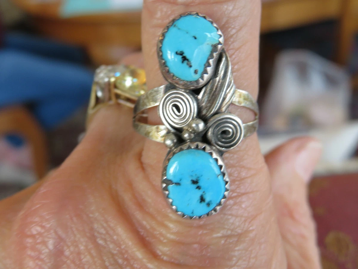 Southwestern silver turquoise jewelry clearance