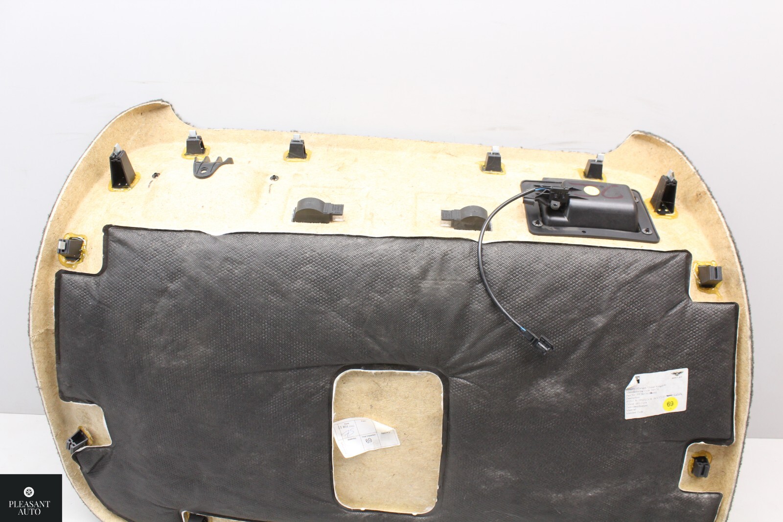 07 Bentley Continental Flying Spur Cover Fairing Bezel Tailgate Beluga