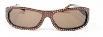 Danish  Sunglasses with Swarovski Crystals, Studded rectangular sunglasses