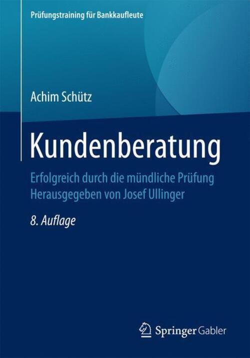 Thumbnail - Kundenberatung | Achim Schütz | Taschenbuch | Prüfungstraining Für