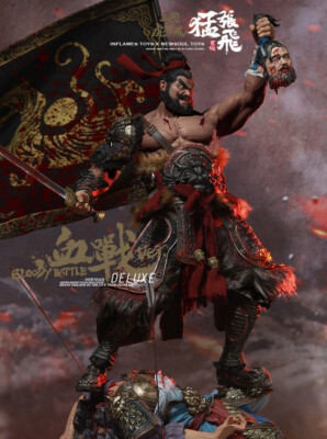 1/6 INFLAMES TOYS IFT-021 Three Kingdoms Zhang Fei Bloody Battle