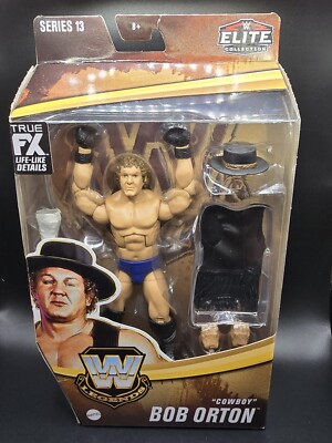 Action Figure WWE Legends Elite Collection – Cowboy Bob Orton – 15 Cm – Esclusiva Con Accessori E True FX