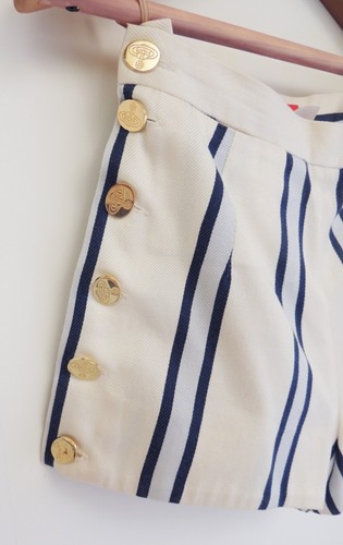Vivienne Westwood 1994 Cafe Society - gestreifte Consuelo Rugby Shirts, kurze Kugel - Bild 6 von 11