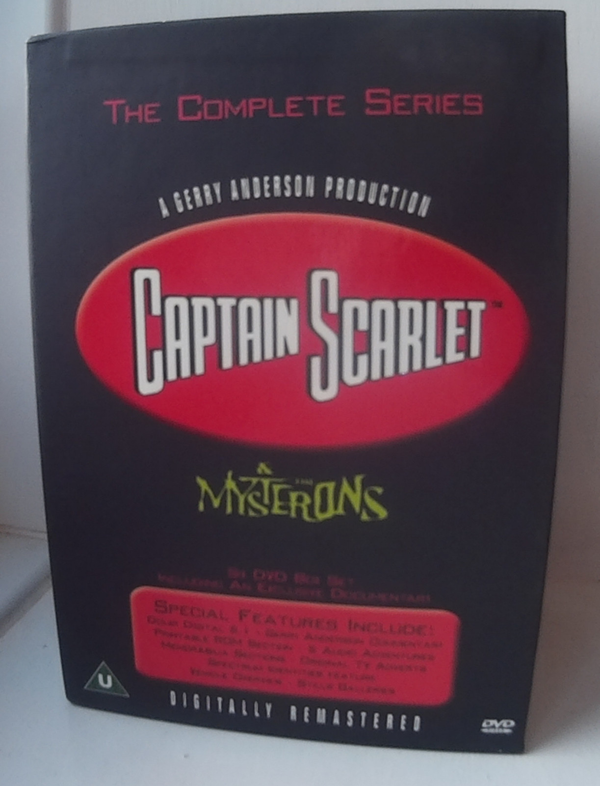 Captain  Scarlet  and  the  Mysterons  -  The  Complete  Series  - 6  DVD Boxset