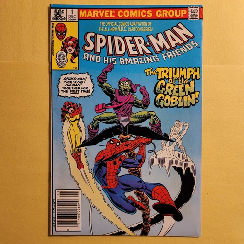 Spider-Man and His Amazing Friends #1 (1981)- Pristine Newstand!   NM