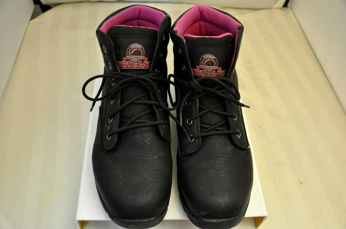 Brahma women's bevel steel toe work boot outlet