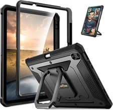 Shockproof Case for iPad Air 11-inch M3/M2 (2025/2024) Rotating Grip Stand Cover