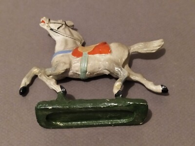 FIGURINE EN COMPOSITION CHIALU CAVALIER COWBOY AVEC PISTOLET