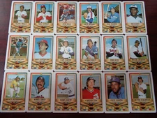 1982 Perma-Graphics All-Star Credit Card COMPLETE Set of 18-Rose-Schmidt Etc