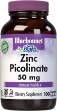 Picolinato de zinc 50 mg Apoyo inmunológico, salud y fertilidad de los hombres.