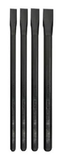 CRAFTSMAN Cold Chisel Set 4 pc Extended Length Black Oxide USA 43114