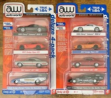 2022 Auto World Target Exclusive Deluxe Series 4-Pack Version A and Version B