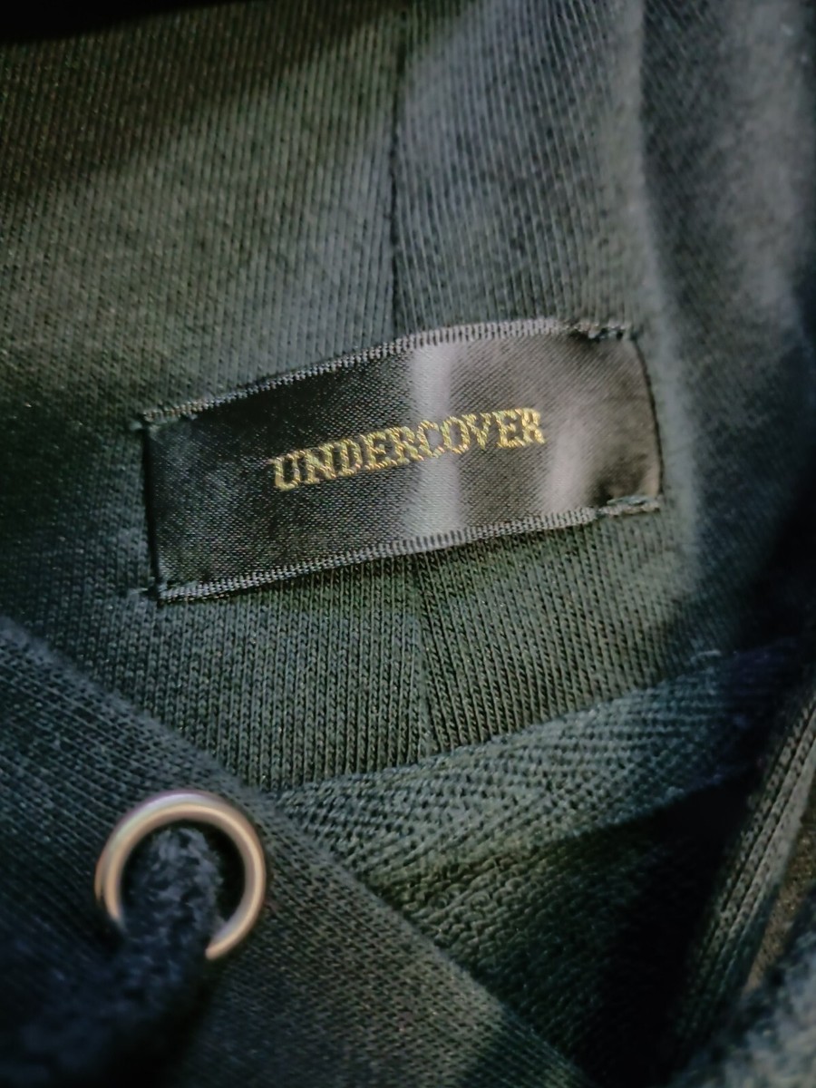 UNDERCOVERアンダーカバーHOODIE U STARS黒1/L アンダーカバー
