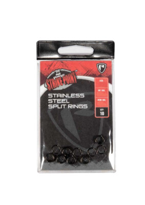 Fox Rage Strike Point Stainless Steel Split Rings Sprengring Sprengringe
