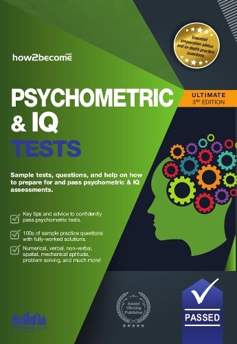Thumbnail - How2become Psychometric & Iq Tests (taschenbuch) Testing Series