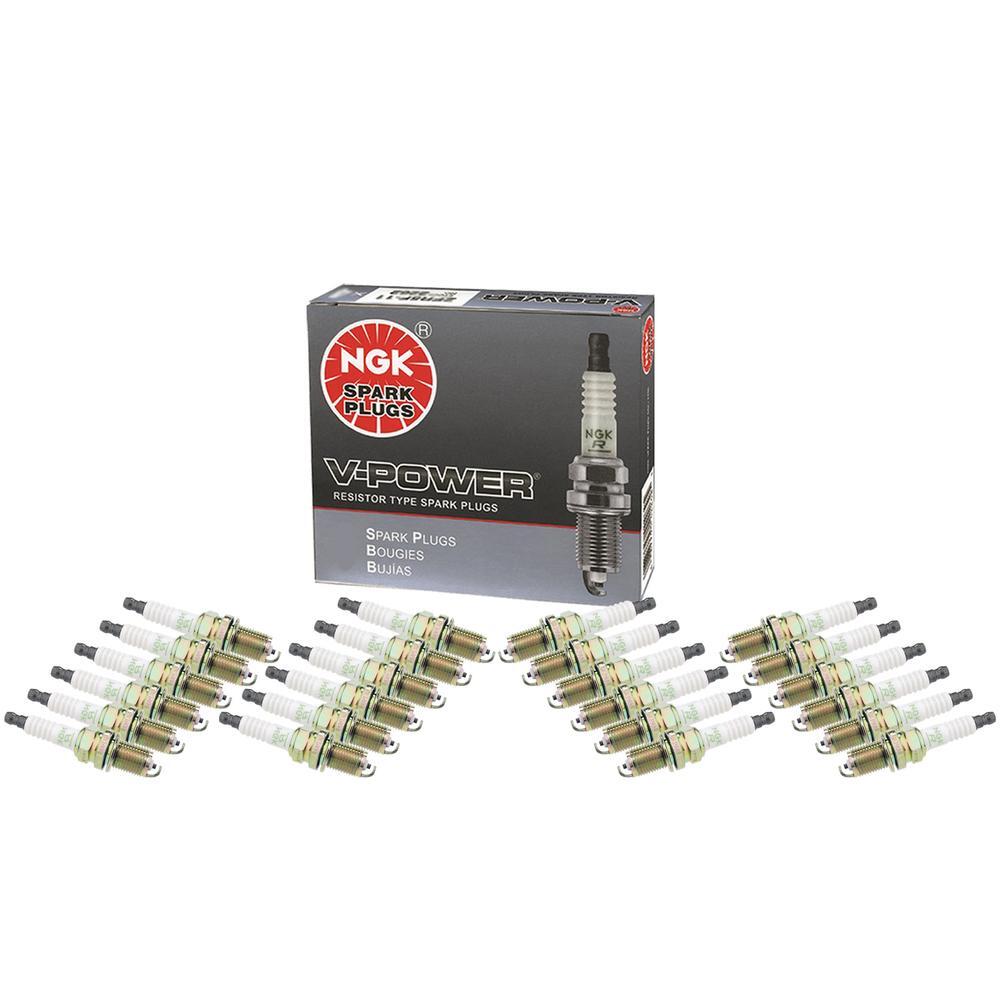 NGK Spark Plug Set 24 Pieces V-Power Gap 0.044