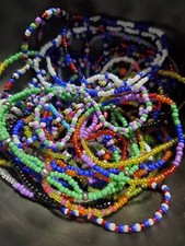 Glass Seed Bead Stretch Bracelets Your Choice of Four  Pride, Hero, Morse, ect 