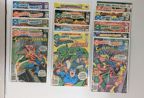 DC COMICS PRESENTS #11-25 (1979) Bronze Age DC Lot Superman Batman