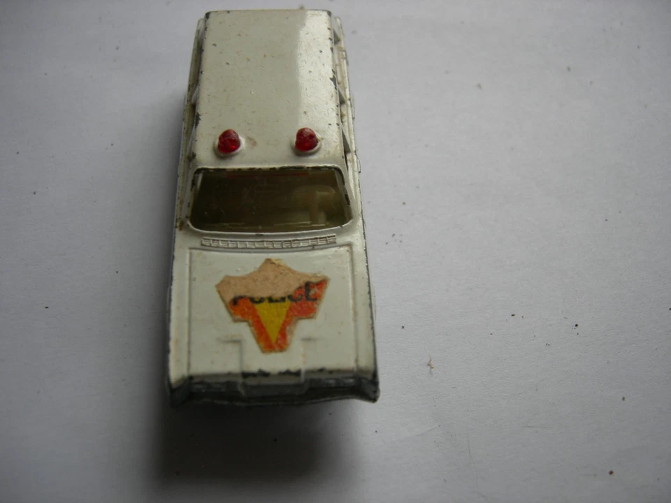 Matchbox Mercury Police Car 1971 Serie No55 Made In England - Bild 3 von 4