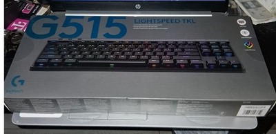 Logitech G515 Wireless Gaming Keyboard LIGHTSPEED TKL Tactile Mechanical Black