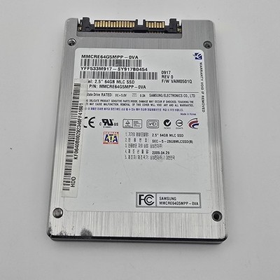 Samsung SATA MMCRE64G5MXP-0VB 64GB 2,5'' Zoll Interne Solid State Festplatte SSD