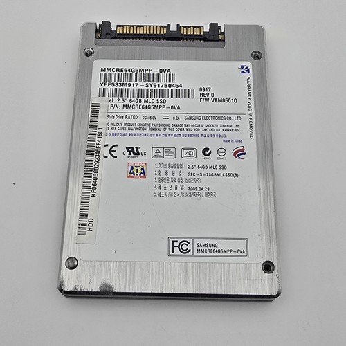 Samsung SATA MMCRE64G5MXP-0VB 64GB 2,5" Zoll Interne Solid State Festplatte SSD