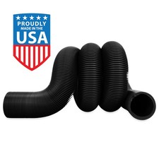 Heavy Duty RV Sewer Hose 20 Feet Length 3 Inch Diameter Opening 12 Mil Thick