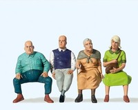 Preiser Figuren Spur G 45122 Sitzende Reisende 1:22,5 In OVP