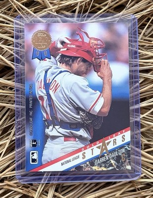 1993 Leaf Gold Leaf Stars #1 Ivan Rodriguez / Darren Daulton | eBay