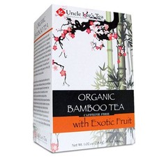 Thé Bio En Bambou Fruits Exotiques 18 Sachets Par Uncle Lees Teas