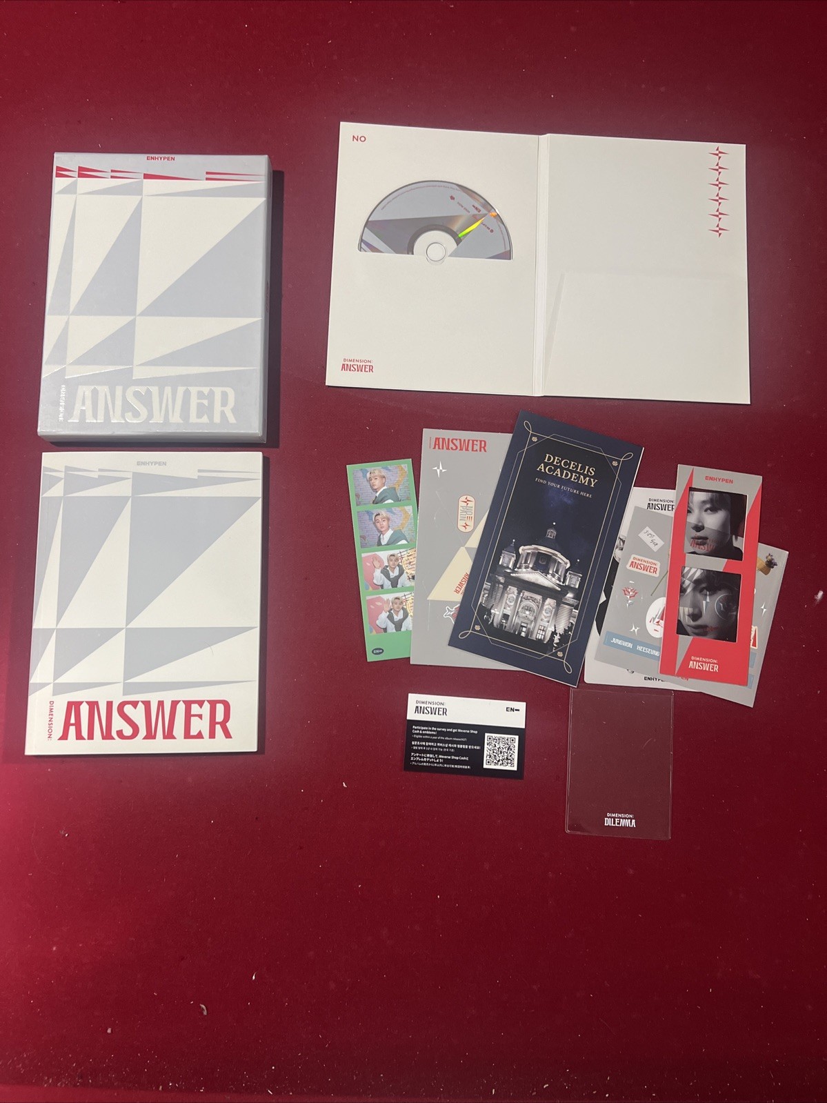 Dimension : Answer [No Ver.] by Enhypen (CD, 2022)