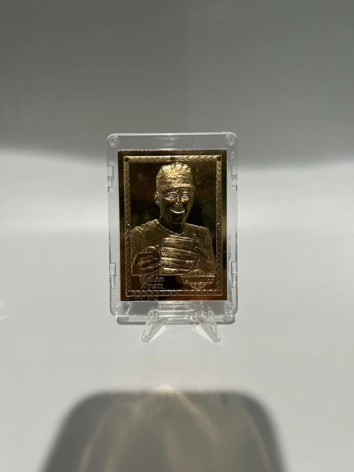 1993 Nolan Ryan 22k Gold ProMint Baseball Card. COA - Image 2 of 3