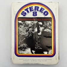 Graham Parker - Heat Treatment - Restored 8 Track Tape - New Pad and Splice