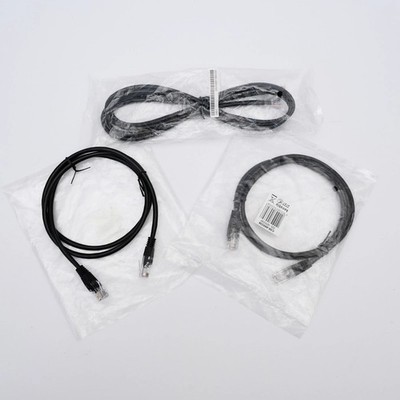 3 x Netzwerk Ethernet RJ45 Cat5E-CCA UTP Patch 26AWG 1m Kabel Leitungen