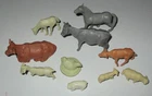 Marx 1950s Modern Farm First Series Farm Animals Lot Three