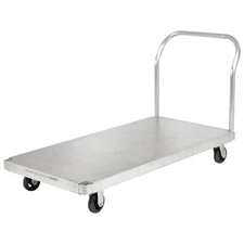 Platform Truck with Smooth Deck Aluminum 60 x 30 1400 Lb. Cap.