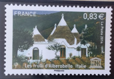 Timbre de service France neuf**  2014 YT 161 Italie