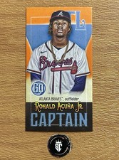 Ronald Acuna Jr. 2021 Topps Gypsy Queen Captains Minis #CM-RAJ Atlanta Braves