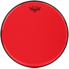 Remo Emperor Colortone Red Drumhead - 14 inch 2-pack Bundle