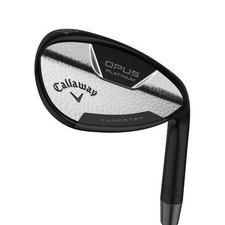 CALLAWAY OPUS PLATINUM HAMMERED BLACK SAND WEDGE 56°-12° (BOUNCE) S GRIND STEEL
