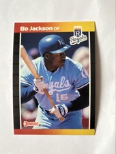 1989 Donruss - Bo Jackson #208 *Denotes* on Back