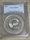 1961 Silver Washington Quarter MS65 90% Silver 25C
