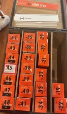 Lot of 23 Sears 40 Slide Trays - Great For Silver Dollars Morgan  s Peace