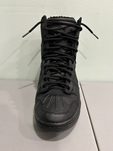 Nike Dunk Sky Hi Para Mujer Talla 10 EE. UU. 684954-002 Negro Cuña Oculta Zapatos Atléticos - Imagen 12 de 17