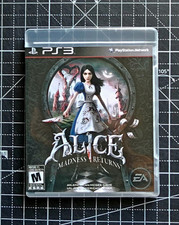 PS3 PlayStation 3 Alice Madness Returns Custom Case - NO Game NO Manual