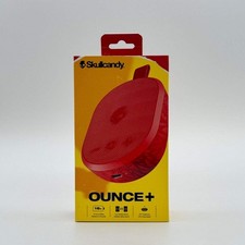 New Skullcandy Ounce Wireless Portable Bluetooth Speaker Red