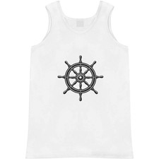 'Boat Wheel' Adult Vest / Tank Top AV060492