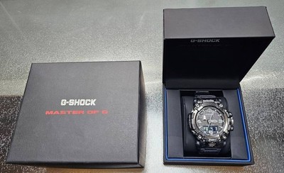 CASIO G-SHOCK Black/Metal CARBON MUDMASTER Herrenuhr GWG-2000-1A1JF