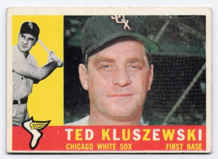 1960 Ted Kluszewski Topps #505 Chicago White Sox VG-EX