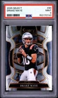 2025 Panini Select #80 Drake Maye PSA 9 MINT New England Patriots POP 1!